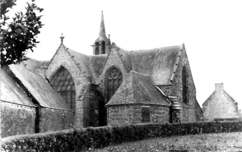 Chapelle de la Trinit  Plozvet (Bretagne).