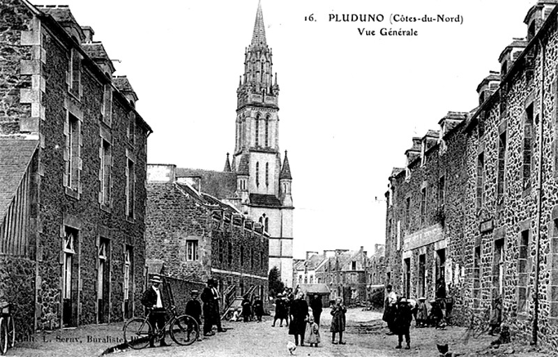 Ville de Pluduno (Bretagne).