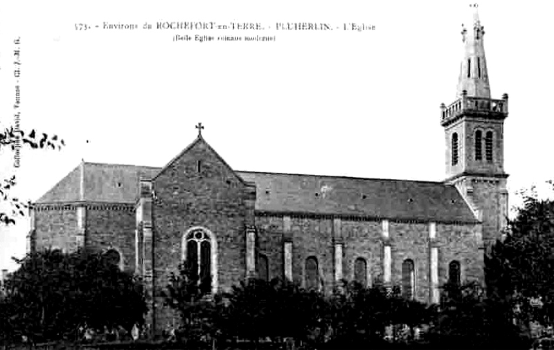 Eglise de Pluherlin (Bretagne).