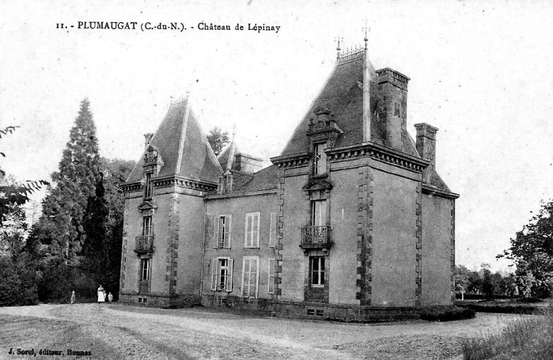 Chteau de Plumaugat (Bretagne).