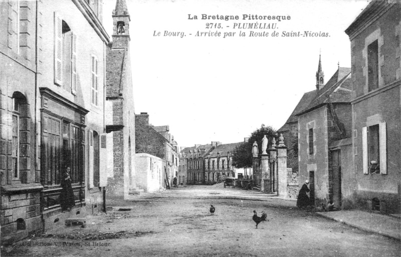 Ville de Plumliau (Bretagne).
