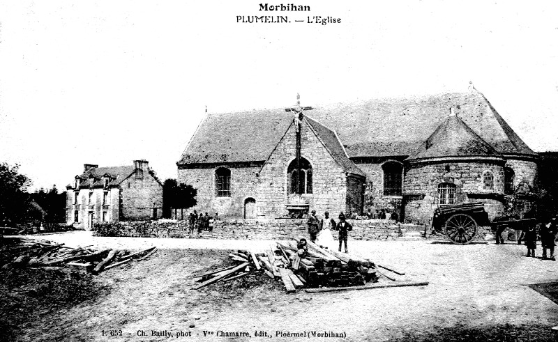 Eglise de Plumelin (Bretagne).
