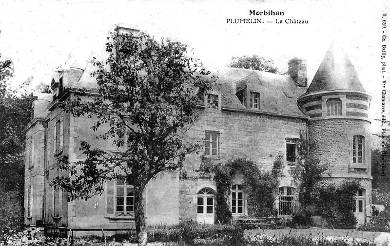 Chteau de Plumelin (Bretagne).