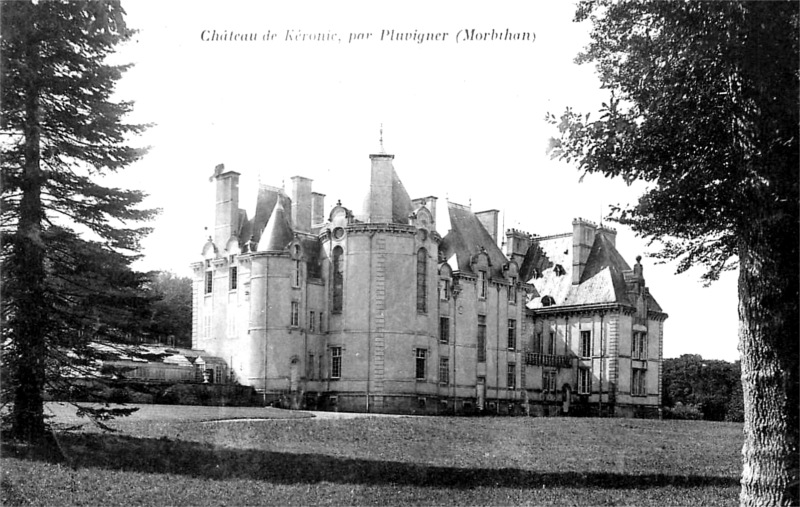 Chteau de Pluvigner (Bretagne).