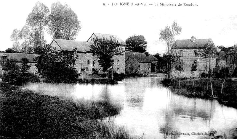 Minoterie de Polign (Bretagne).