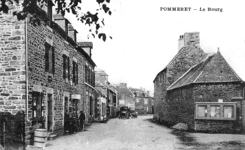 Ville de Pommeret (Bretagne).