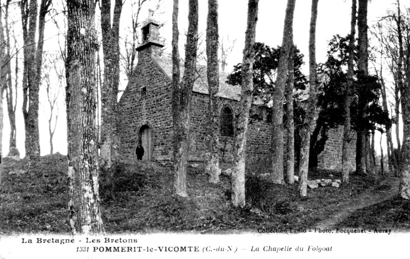 Chapelle Notre-Dame du Folgoat  Pommerit-le-Vicomte (Bretagne).