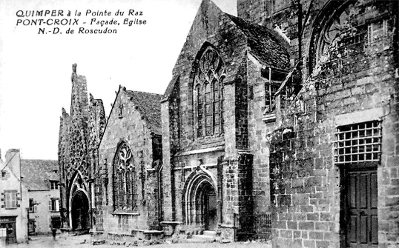 Eglise de Pont-Croix (Bretagne).