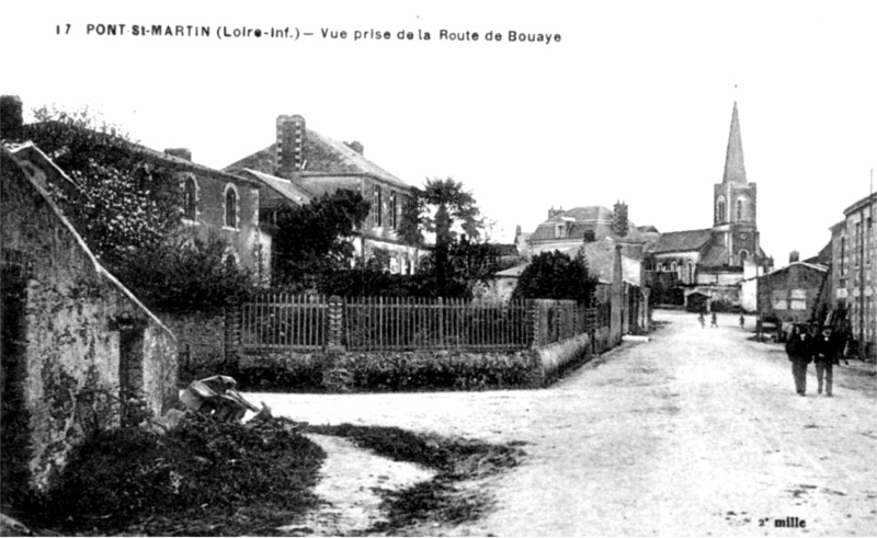 Ville de Pont-Saint-Martin (Bretagne).