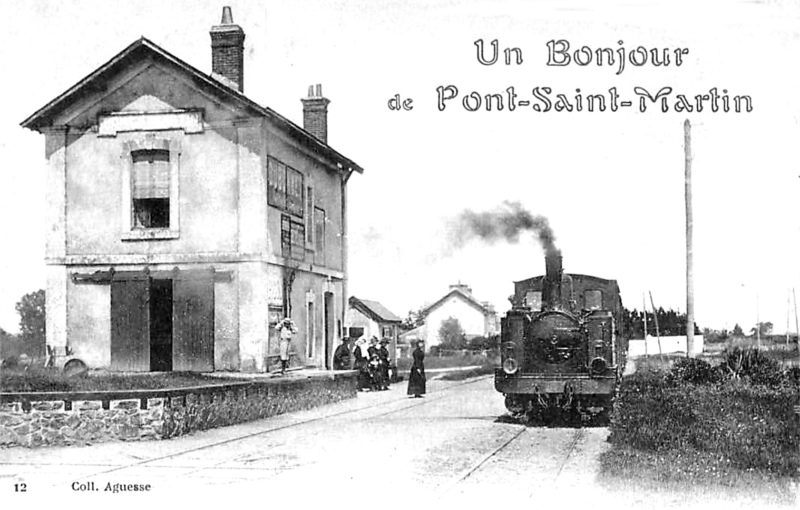 Gare de Pont-Saint-Martin (Bretagne).