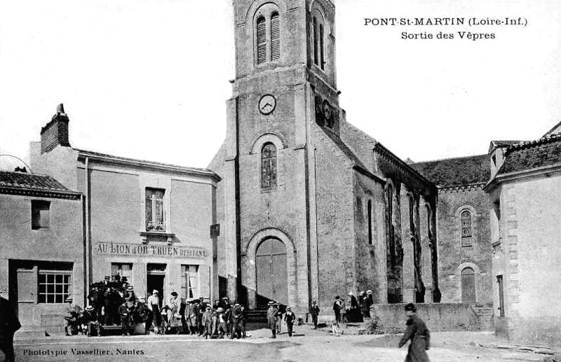 Eglise de Pont-Saint-Martin (Bretagne).