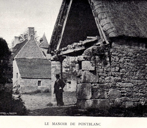 Le manoir de Pontblanc  Plouaret (Bretagne)