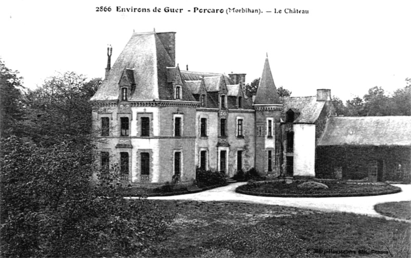 Chteau de Porcaro (Bretagne).