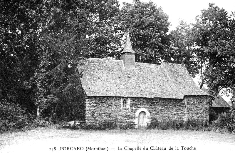 Chapelle du chteau de la Touche  Porcaro (Bretagne).