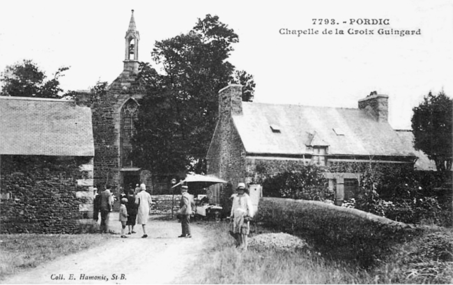 Ville de Pordic (Bretagne) : chapelle Croix-Guingard.