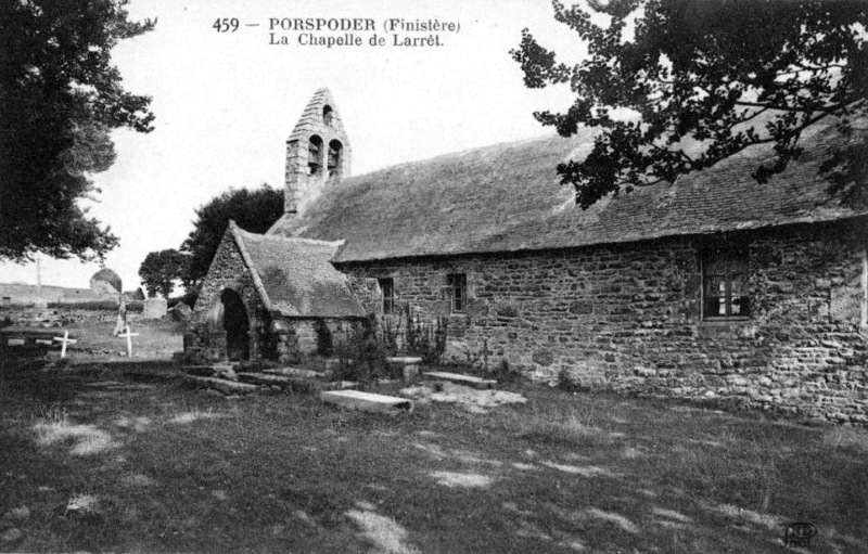 Chapelle de Larret  Porspoder (Bretagne).