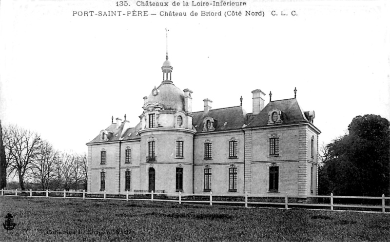 Chteau de Briord  Port-Saint-Pre (Bretagne).