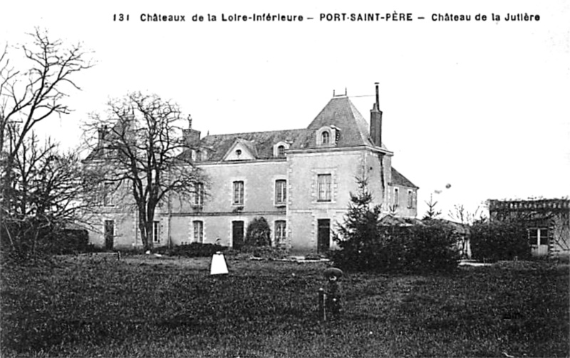 Chteau de la Jutire  Port-Saint-Pre (Bretagne).
