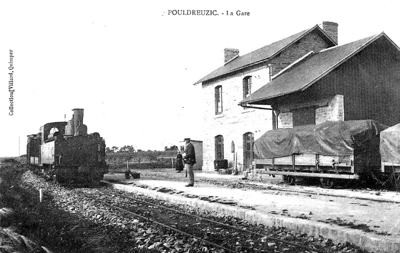 Ville de Pouldreuzic (Bretagne).