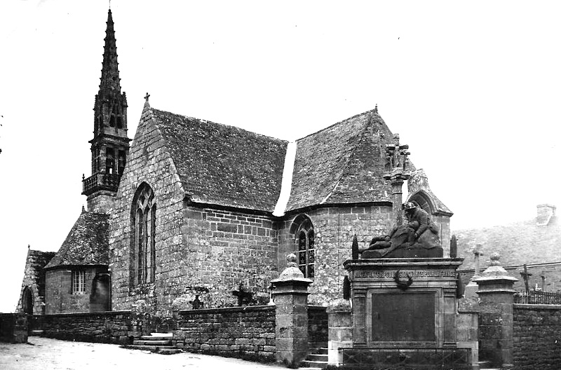Eglise de Pouldreuzic (Bretagne).