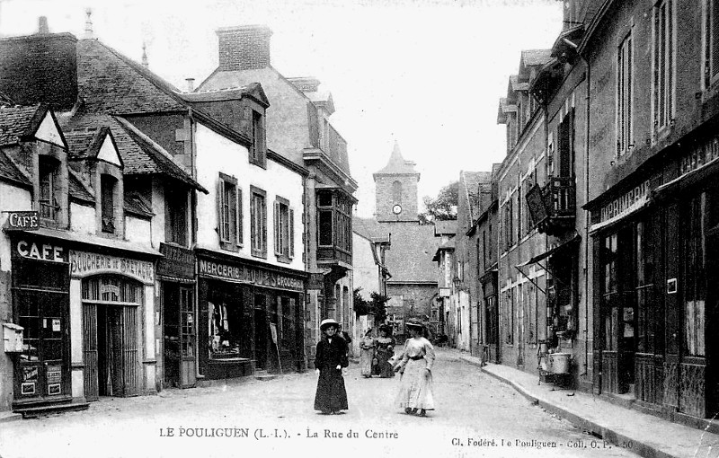 Ville du Pouliguen (anciennement en Bretagne).