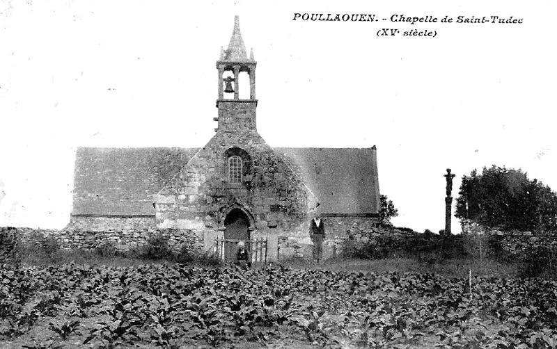 Chapelle Saint-Tudec  Poullaouen (Bretagne).