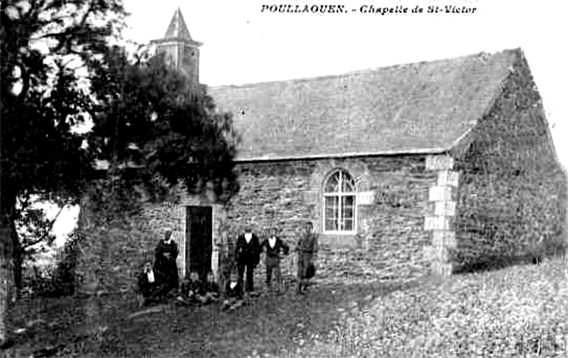 Chapelle Saint-Victor  Poullaouen (Bretagne).