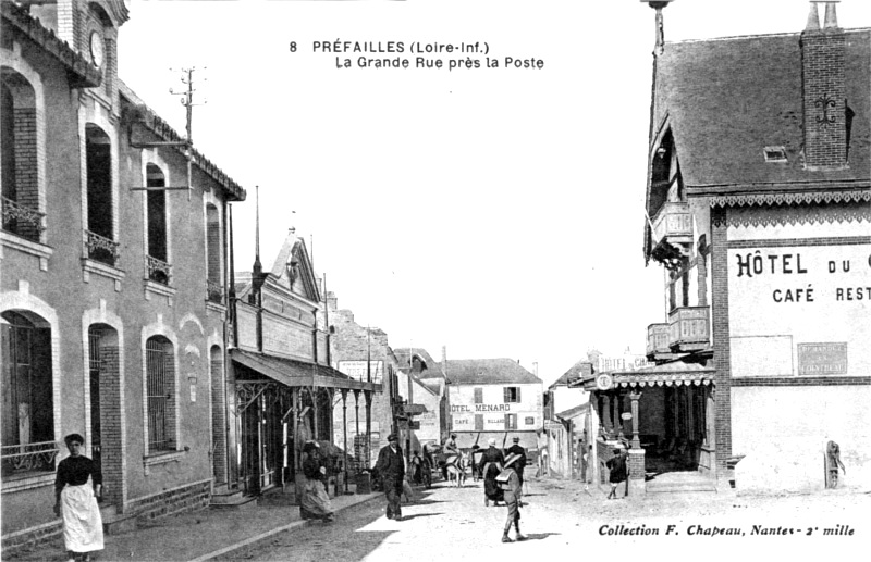 Ville de Prfailles (anciennement en Bretagne).