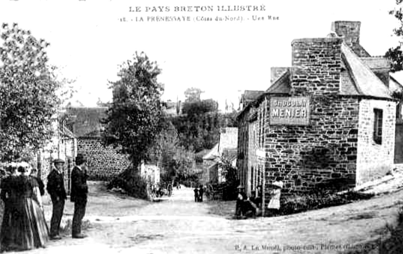Ville de la Prnessaye (Bretagne).