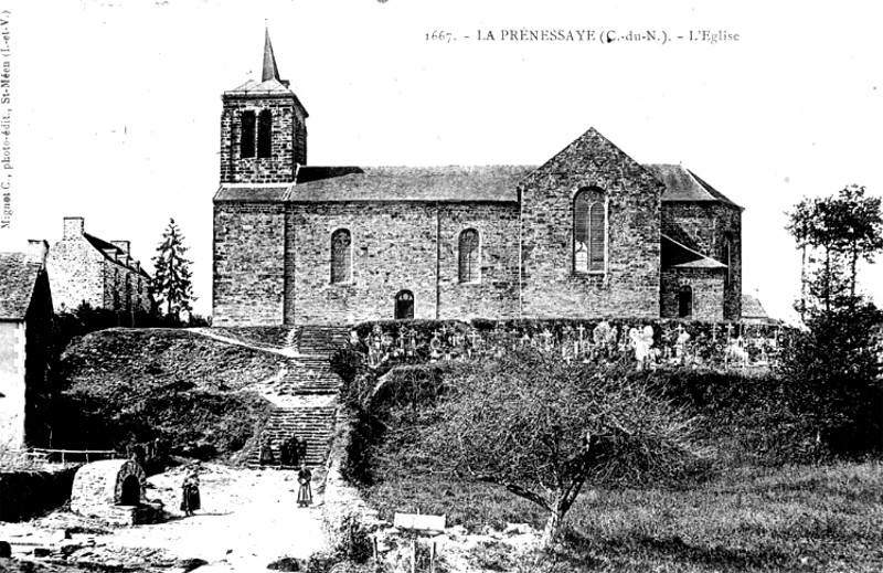 Eglise de la Prnessaye (Bretagne).