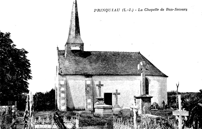 Chapelle de Bon-Secours  Prinquiau (anciennement en Bretagne).
