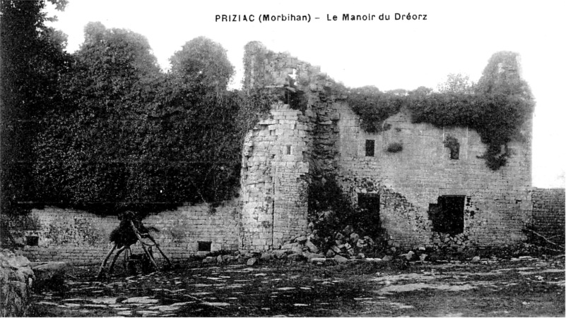 Chteau de Priziac (Bretagne).
