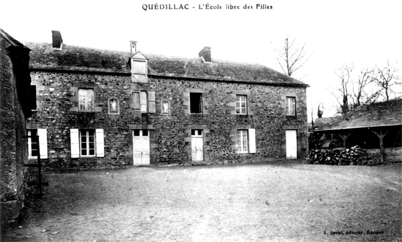 Ecole de Qudillac (Bretagne).