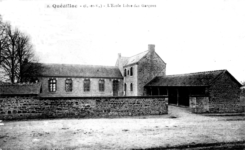 Ecole de Qudillac (Bretagne).