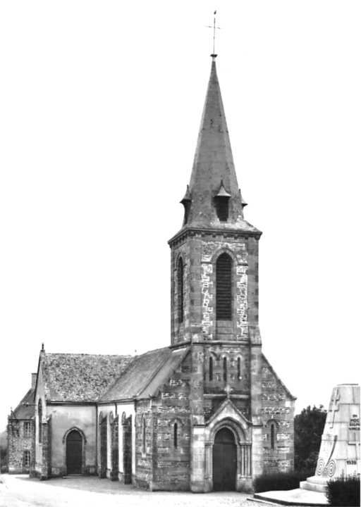 Eglise de Quelneuc (Bretagne).