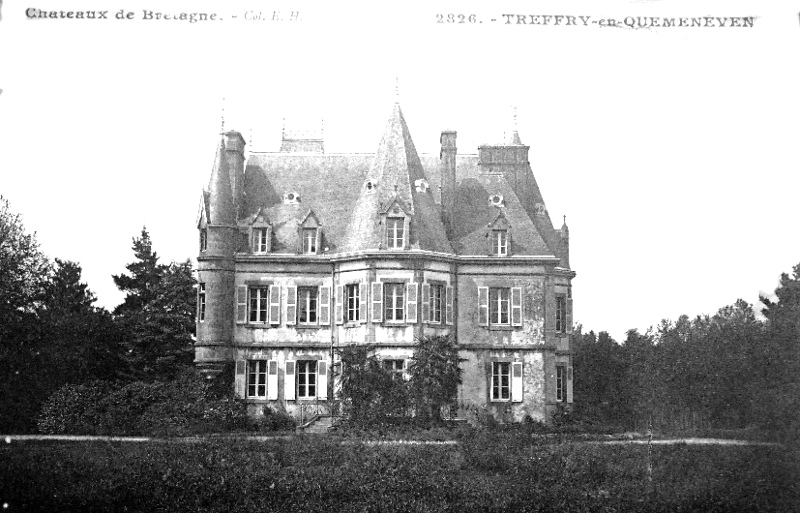 Manoir de Trefry ou Treffry  Qumnven (Bretagne).