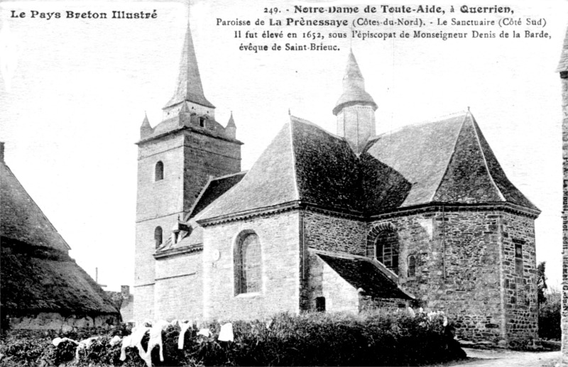 Chapelle Notre-Dame de Toute-Aide  Querrien (Bretagne).
