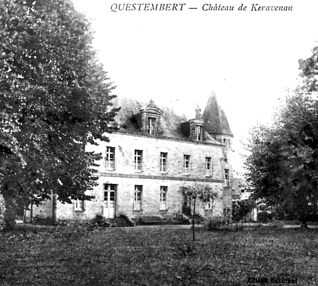 Château de Questembert (Bretagne).
