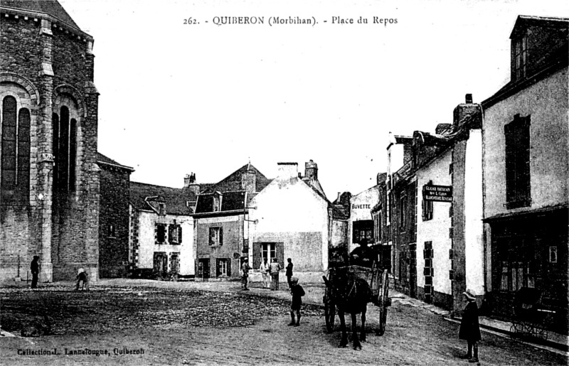 Ville de Quiberon (Bretagne).