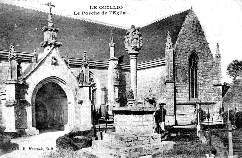 Eglise de Quillio (Bretagne).