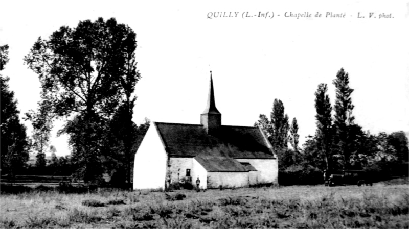 Chapelle de Plant  Quilly (anciennement en Bretagne).