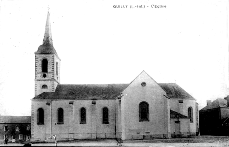 Eglise de Quilly (anciennement en Bretagne).