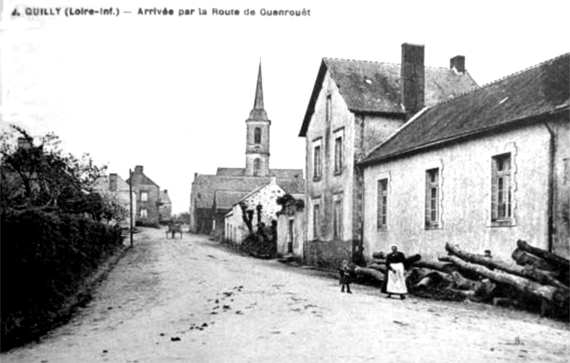 Ville de Quilly (anciennement en Bretagne).