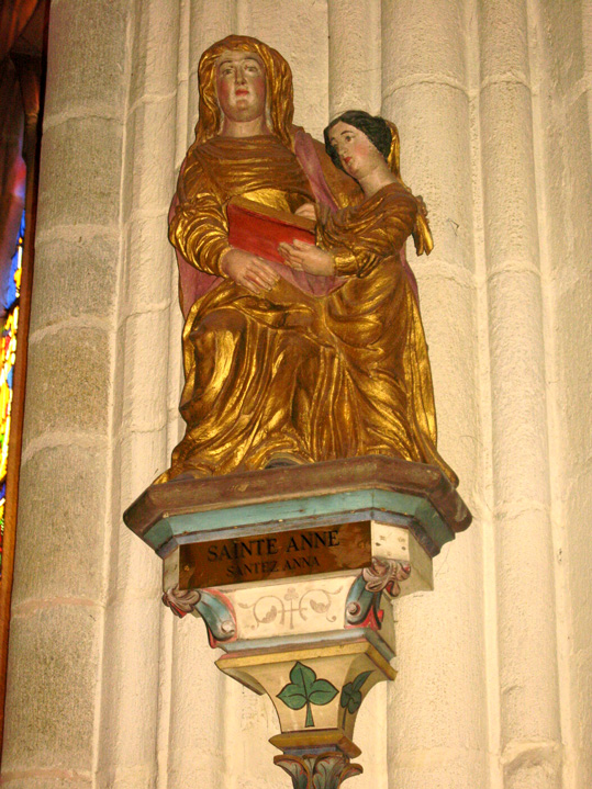 Quimper : cathdrale Saint-Corentin (Chapelle de Sainte-Anne)