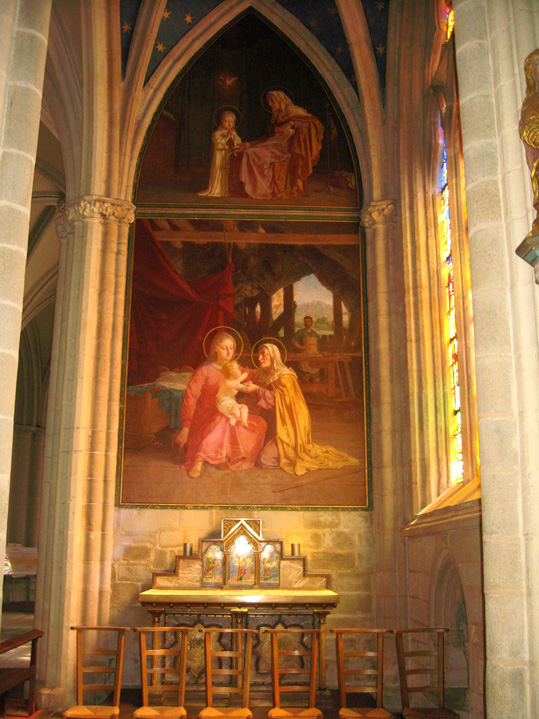 Quimper : cathdrale Saint-Corentin (Chapelle de Sainte-Anne)