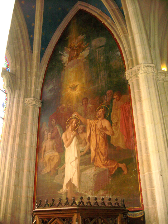 Quimper : cathdrale Saint-Corentin (Chapelle de Saint-Jean-Baptiste)