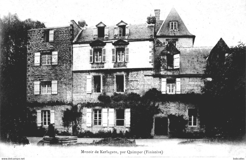 Manoir de Kerlagatu  Quimper (Bretagne).