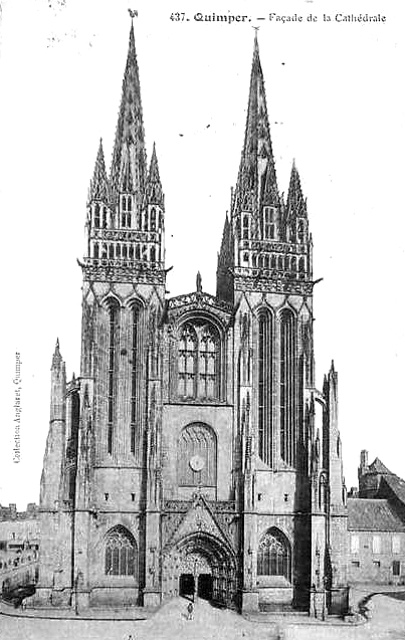 Cathédrale de Quimper (Bretagne).
