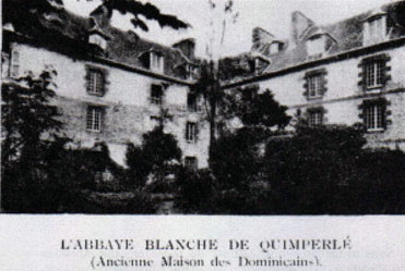 Quimperl : abbaye Blanche des dominicains