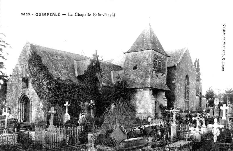 Chapelle de Saint-David en Quimperl (Bretagne).